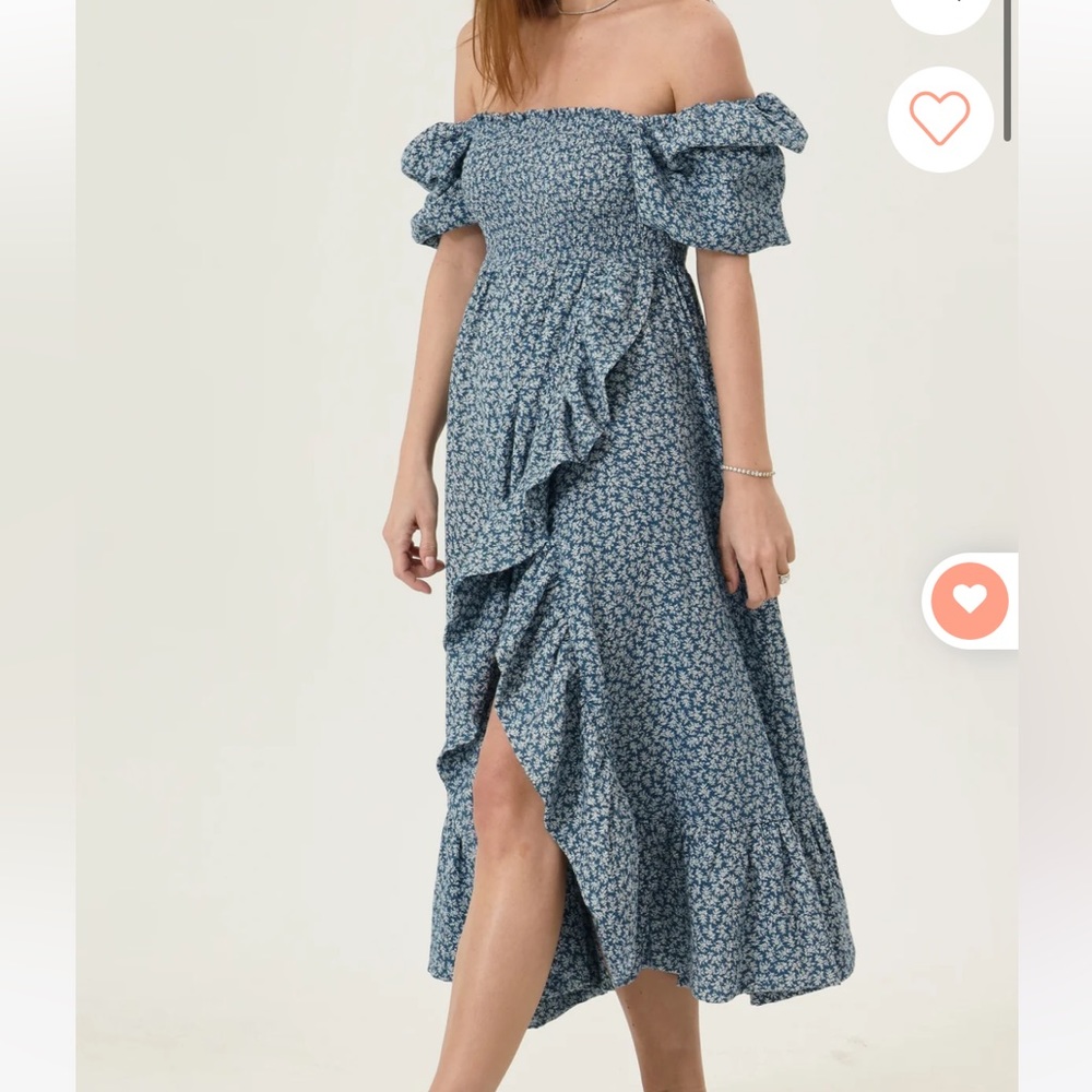 Nothing Fits But Hina Dress in Prussian